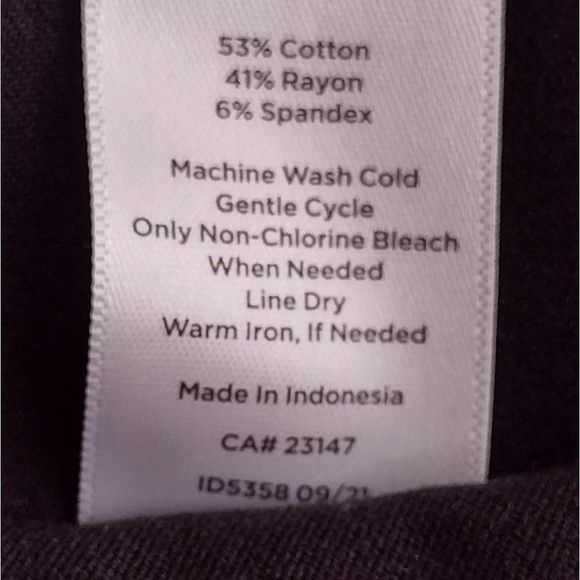 Talbots Chatham Pants NEW Black Crop Side Zip Stretch Sz 12P Office Casual - Picture 10 of 12